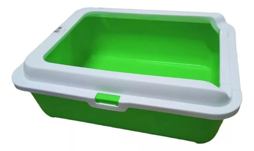 Litera Bandeja Sanitaria Baño Para Gatos Cancat Medium Verde