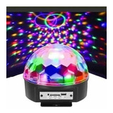 Bola Disco Rítmica Luces De Fiesta 