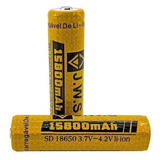 2 Bateria 18650 15800mah 4.2v C/ Chip Série Gold Jws