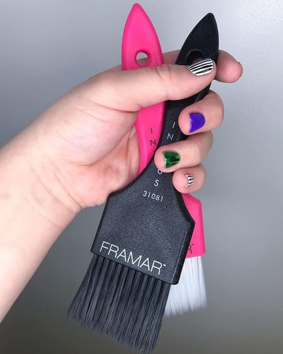 Framar Power Painter - Cepillo De Tinte Para El Cabello, Cep