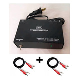 Preamplificador Bandeja Tocadiscos + 2 Cables 2rca A 2rca