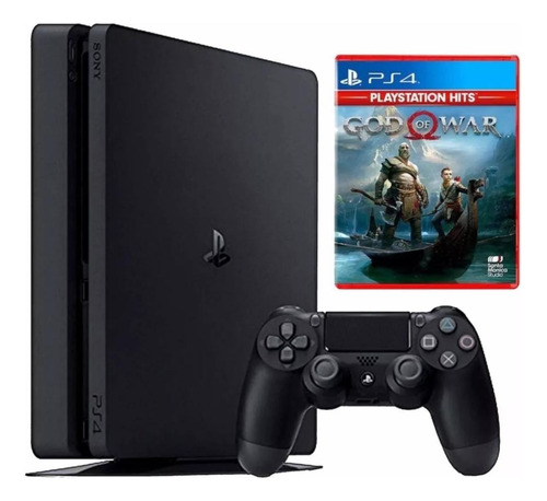 Sony Playstation 4 Slim 1tb + Jogo + Nf + Garantia 