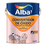 Convertidor De Oxido Alba X 1 Lt. Acabado Mate Color Blanco