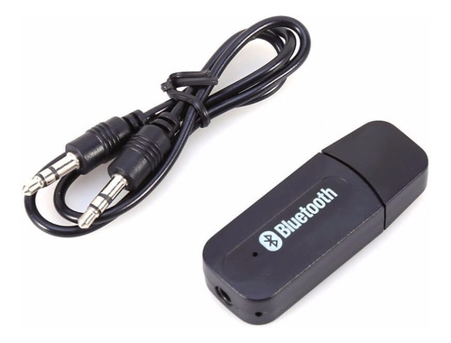 Adaptador Bluetooth Receptor Audio 3.5mm Sonido Carro