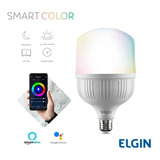 Lâmpada Led Rgb Bulbo 30w Inteligente Smart Wi-fi Wifi Elgin 110v/220v