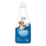 Limpeza Ouvido Orelha Cães Gatos Petclean Em Gel 500ml