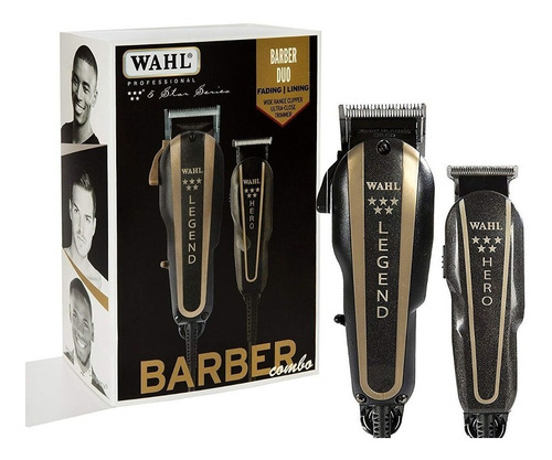 Combo Wahl Maquina Profesional + Patillera Legend Origi