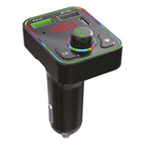 Adaptador Soul Bluetooth P/ Auto Micro Sd Mp3 Fm Luces Led