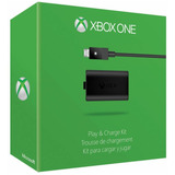 Kit Xbox One Cargar Jugar Nuevo Original Cable Fuente Poder