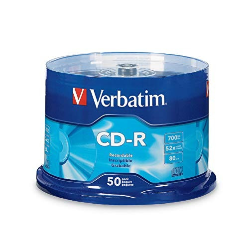 Cd-r Verbatim 700mb 52x - 50 Unidades