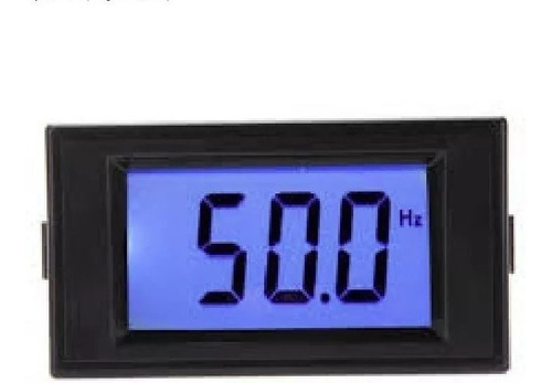Frequencimetro Digital Lcd 10~199.9hz Ac Medidor Display 