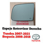Espejo Luna Retrovisor Derecho Tundra 2007-2021 Toyota Tundra