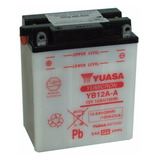 Bateria Para Moto Yb12a-a 12v 12ah