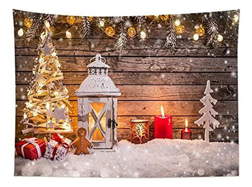 Merry Christmas Tapestry Snow Tapestries Xmas Ornaments...