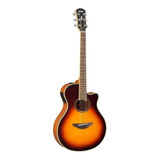 Yamaha Apx700ii Bs Guitarra Electroacustica Brown Sunburst