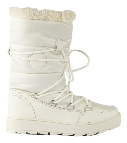 Bota Invierno Peluche Moda Nieve 2.5cm Para Dama Walki Maria