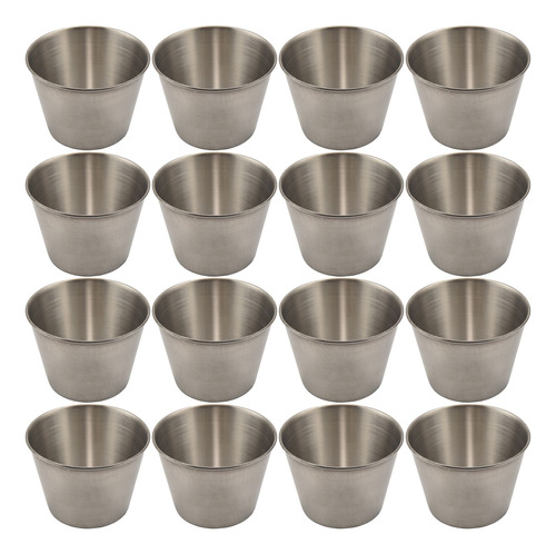 Vaso Apilable De Acero Inoxidable, 24 Piezas