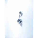 #piercing De Umbigo #aço Zircônia Pequena Pedra Fina Coração