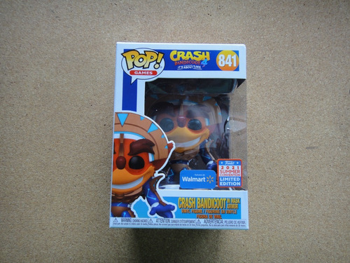Funko Pop Crash Bandicoot In Mask Armor Exclusivo Games