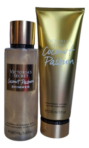 Kit Coconut Passion Body Splash Shimmer Victoria's Secret
