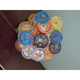 Lote De 31 Tazos Pokémon Redondos E 11 Tazos Pokemon Jokenpo