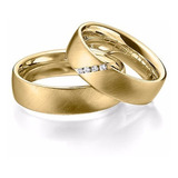 Par Aliança Casamento Ouro 18k - Ref. M-1127-2