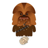 Reloj Péndulo Madera Niños Adultos Chewie Star Wars Woodaloo