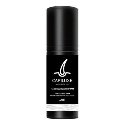Capiluxe Minoxidil 5% + Biotin Espuma Foam 1 Mes Tratamiento