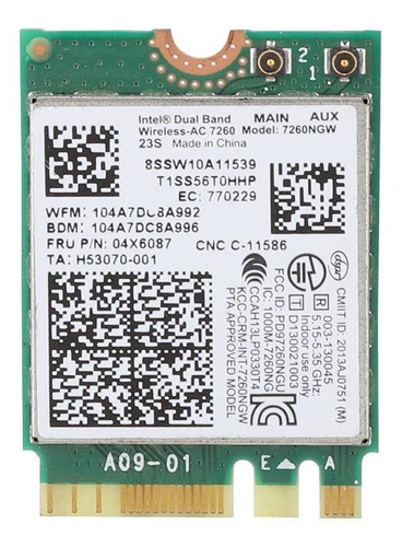 Para Intel 7260ac 7260ngw De Doble Banda Inalámbrica Tarjeta