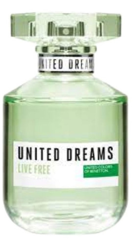 Perfume Benetton United Dreams Live Free Mujer 80 Ml Zyweb