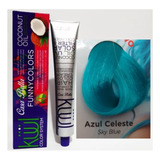 Kuul Tinte Fantasia Color Azul Celeste Funny Colors 90g