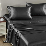 Sábanas Y Fundas - Cozylux Satin Sheets Queen Size 4-pieces 