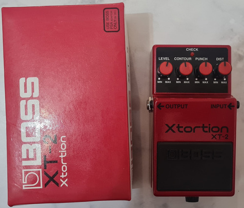 Pedal Distorsion Boss Xt-2 Xtortion Como Nuevo