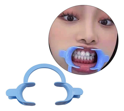 Retractor Dental Para Mejillas, Abridor De Labios, Azul, En