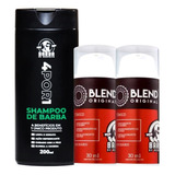 Shampoo 4por1 + Blend Original 30ml Barba De Respeito