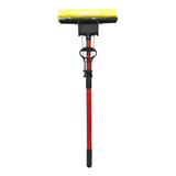 Mop Rodo Magico Flash Limp Original Limpeza Geral Plus Cor Vermelho