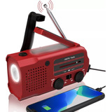 Radio Solar Al Aire Libre Emergencia Al Aire Libre+linterna