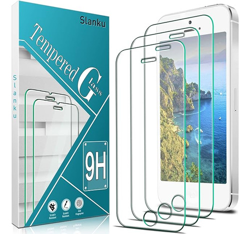 Paquete De 3 Protector De Pantalla Para iPhone SE 2016 5 5s