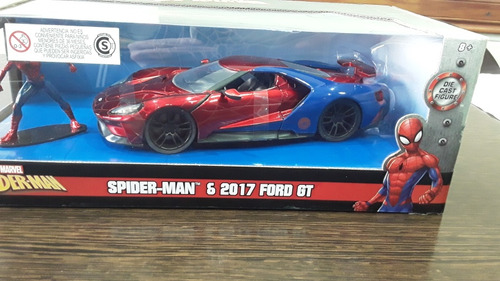 Ford Gt Spiderman 1/24 Jada