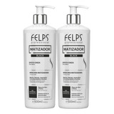 Felps Color 2 Matizadores Black Efeito Cinza 500ml + Brinde