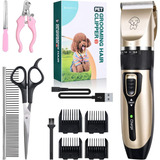 Kit Para Corte De Pelo P/mascotas Profesional Y Silencioso