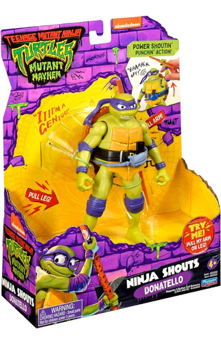 Tortugas Ninja: Caos Mutante, Gritos Ninja [donatello] 