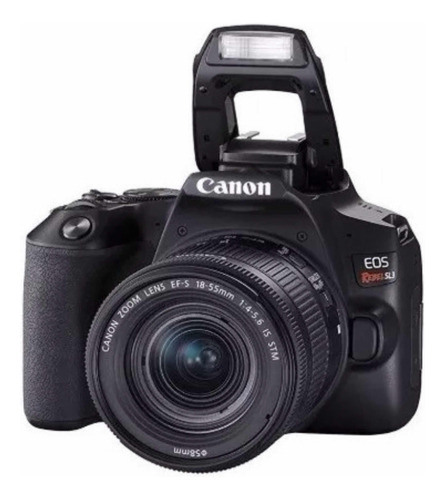 Canon Eos Rebel Sl3 Dslr+lente 18-55stm+64gb+bolsa