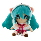 Hatsune Miku Peluche Muñeca Juguete Cumpleaño Regalo 28cm