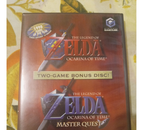 Zelda Ocarina Of Time Master Quest Game Cube / Gamecube