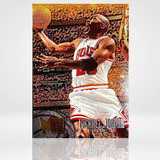 Michael Jordan Tarjeta Nba Fleer Metal 95-96 Chicago Bulls