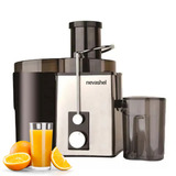 Extractores De Jugo Nevashel  Fuerte 1000w Frutas Y Verduras Automático Color Dorado Claro