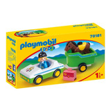 Playmobil 70181 Coche Con Remolque Con Caballos Stock!!