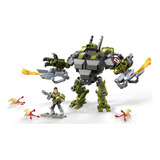 Mega Construx Halo Kinsano Cyclops Raid - Juego De Construc.