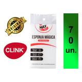 Kit 70 Esponjas Mágica Melamina Tira Manchas Clink Atacado